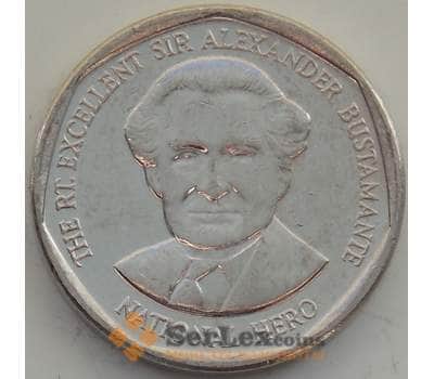 Монета Ямайка 1 доллар 2008- 2017 КМ189 AU арт. 13522