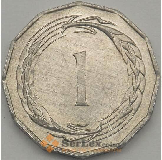 Кипр 1 милс 1963 КМ38 UNC (J05.19) арт. 18697