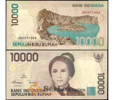 Банкнота Индонезия 10000 рупий 1998 Р137 UNC арт. 22497