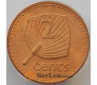 Монета Фиджи 2 цента 1969 КМ28 UNC (J05.19) арт. 16977