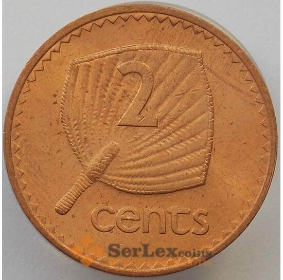 Фиджи 2 цента 1969 КМ28 UNC (J05.19) арт. 16977