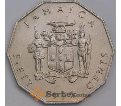 Монета Ямайка 50 центов 1975 КМ65 UNC арт. 39202