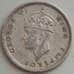 Монета Южная Родезия 6 пенсов 1942 КМ17 AU Серебро арт. 14551