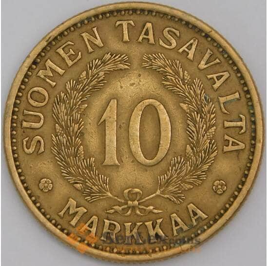 Финляндия монета 10 марок 1931 КМ32А XF арт. 43956