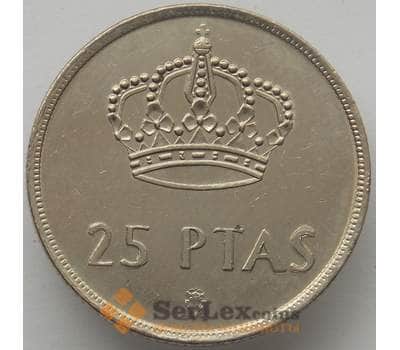 Монета Испания 25 песет 1984 КМ824 aUNC (J05.19) арт. 17480