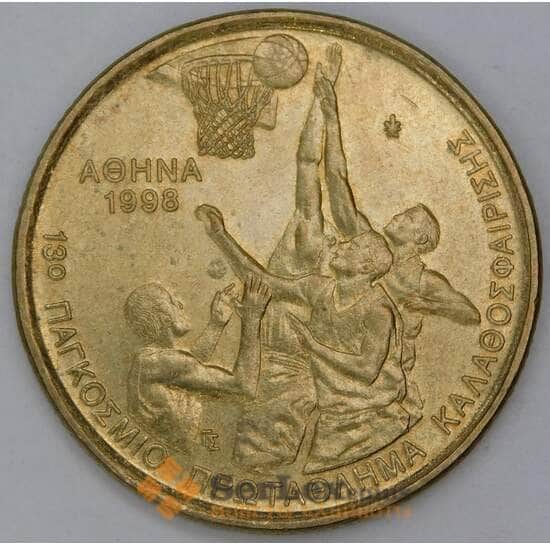 Греция 100 драхм 1998 КМ170 aUNC Баскетбол  арт. 18589