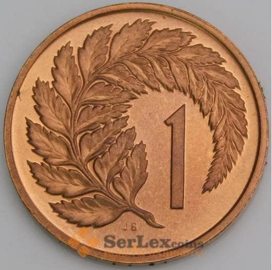 Новая Зеландия 1 цент 1977 КМ31 Proof арт. 46549