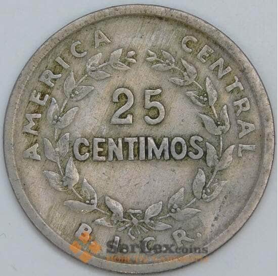 Коста-Рика 25 сентимо 1935 КМ171 VF арт. 57205