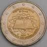 Нидерланды монета 2 евро 2007 КМ273 UNC Римский договор арт. 46726