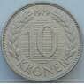 Дания 10 крон 1979 КМ864 aUNC (J05.19) арт. 16353