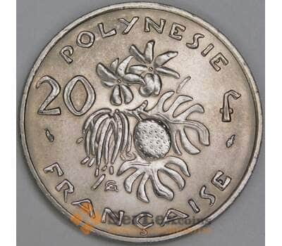 Французская Полинезия 20 франков 1977 КМ9 UNC арт. 54845