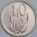 Южная Африка ЮАР 10 центов 1974 КМ85 UNC Proof арт. 57110