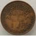 Монета Мадагаскар 1 франк 1943 КМ3 XF- (J05.19) арт. 15642