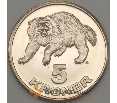 Монета Гренландия 5 крон 2010 UNC (n17.19) арт. 21118