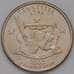 Монета США 25 центов 2002 D КМ331 UNC Теннеси  арт. 38171