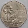 Сейшельские острова монета 5 рупий 1972 КМ19 aUNC арт. 22752