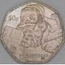 Мэн остров 50 пенсов 2011 КМ1453.1 UNC Рождество арт. 52120