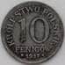 Монета Польша 10 пфеннигов 1917 Y6 оккупация арт. 29257