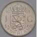 Монета Нидерланды 1 гульден 1965 КМ184 аUNC  арт. 40319