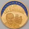 Европа Люксембург жетон Экю 1997 BU арт. 26351
