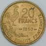 Франция 20 франков 1950 КМ917.1 AU-aUNC арт. 57055
