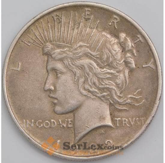 США монета коллкционная 1 1922 КМ150 VF+ Peace арт. 43084