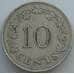 Монета Мальта 10 центов 1972 КМ11 VF  арт. 16377