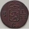 Нидерландская Восточная Индия 1/32 гульдена 1809 XF Батав арт. 12879