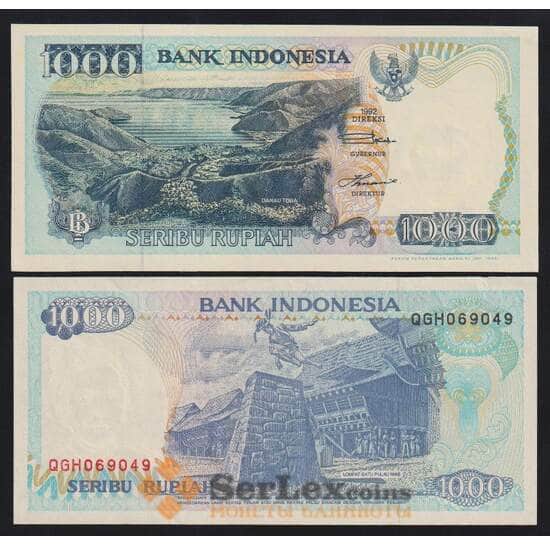 Индонезия 1000 рупий 1992 (1995) Р129d UNC  арт. 53660
