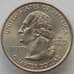 Монета США 25 центов 2002 D КМ331 UNC Теннеси (J05.19) арт. 15313