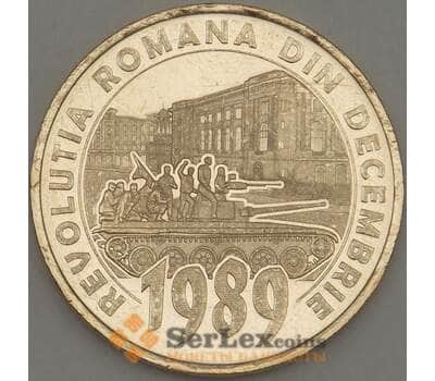 Монета Румыния 50 бани 2019 UNC 30 лет Революции арт. 21587