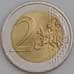 Монета Словения 2 евро 2017 UNC 10 лет евро в Словении арт. 11511
