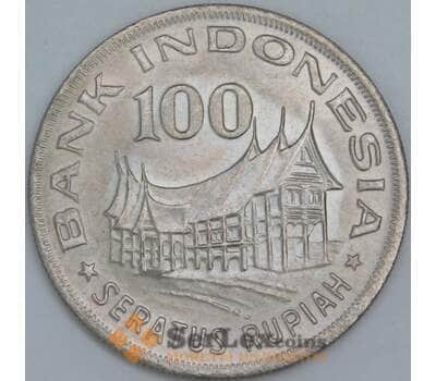 Индонезия 100 рупий 1978 КМ36 UNC арт. 56643