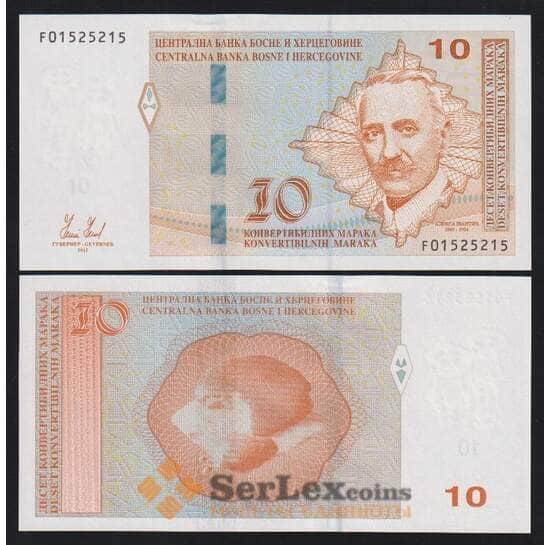 Босния и Герцеговина 10 марок 2012 Р81 UNC арт. 53099