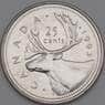 Канада 25 центов 1993 КМ184 UNC арт. 21984