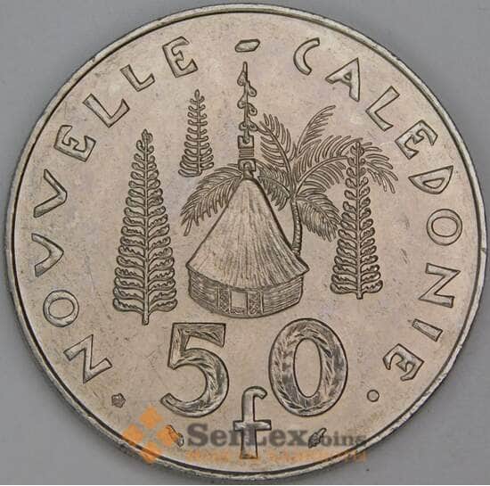 Новая Каледония 50 франков 1991 КМ13 aUNC арт. 54832