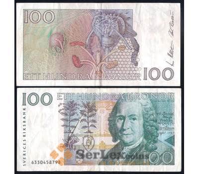 Банкнота Швеция 100 крон 1986-2000 Р57 VF-XF арт. 39744