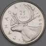 Канада 25 центов 1966 КМ62 UNC арт. 21949