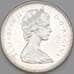 Монета Канада 25 центов 1966 КМ62 UNC арт. 21949