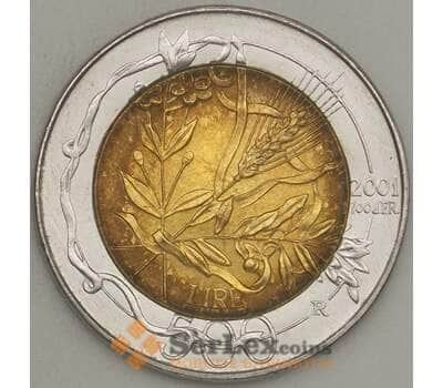 Монета Сан-Марино 500 лир 2001 aUNC (n17.19) арт. 21366