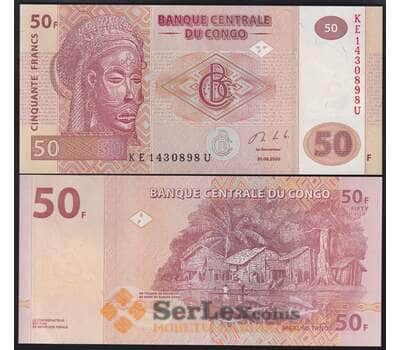 Конго 50 франков 2020 Р97 UNC арт. 40915
