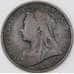 Монета Великобритания 1 пенни 1896 КМ790  арт. 29309