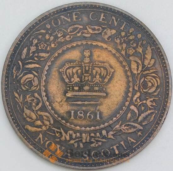 Канада 1 цент 1861 КМ8 XF Новая Шотландия арт. 56565 Канада 1 цент 1861 КМ8 XF Новая Шотландия арт. 56565