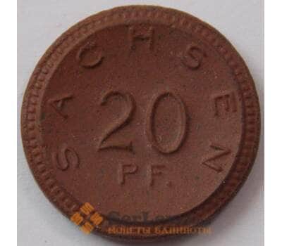 Германия Нотгельд 20 пфеннигов 1921 Фарфор Саксония Sachsen (J05.19) арт. 17902
