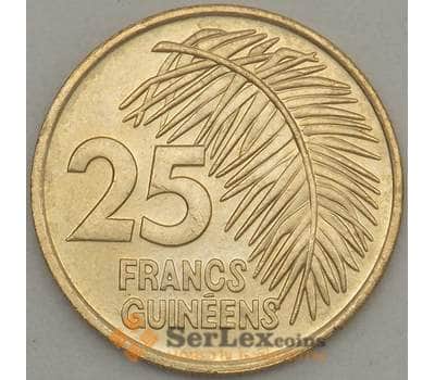Монета Гвинея 10 франков 1987 КМ60 UNC (n17.19) арт. 21231
