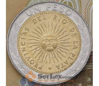 Монета Аргентина 1 песо 2007 КМ112 UNC  арт. 38442