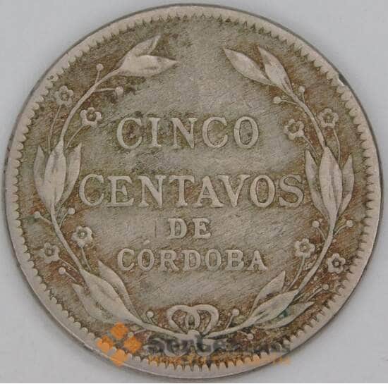 Никарагуа 5 сентаво 1937 КМ12 VF арт. 54115