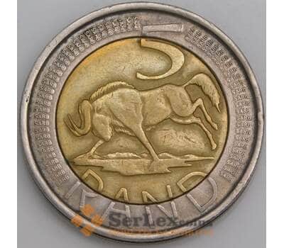 Южная Африка ЮАР монета 5 рандов 2004 КМ281 АU арт. 45532