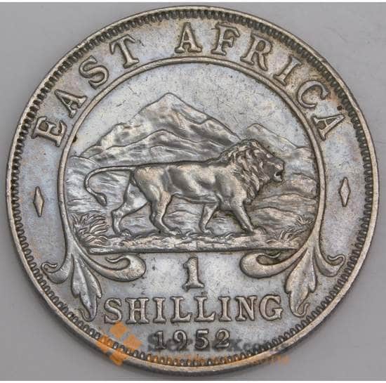 Британская Восточная Африка монета 1 шиллинг 1952 КМ31 aUNC арт. 45840