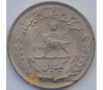 Монета Иран 1 риал 1974 КМ1183 UNC ФАО (J05.19) арт. 17477